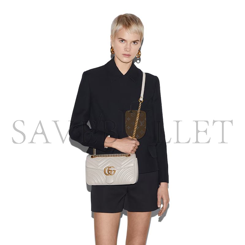 GUCCI GG MARMONT MEDIUM SHOULDER BAG 443497 (26*15*7cm)